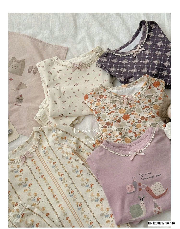 BỘ NGỦ HOA BÉ GÁI LILANXI