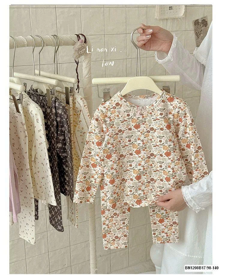 BỘ NGỦ HOA BÉ GÁI LILANXI