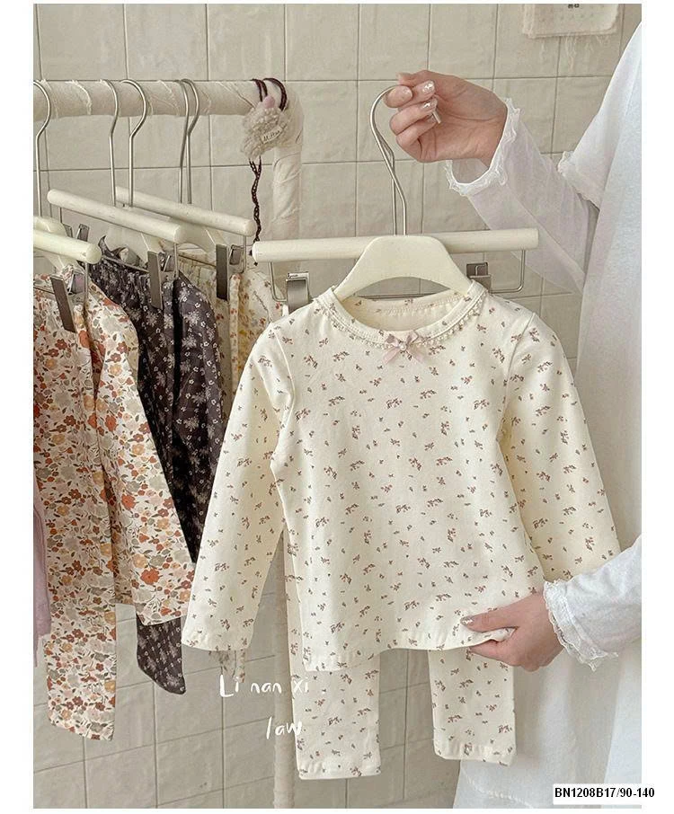 BỘ NGỦ HOA BÉ GÁI LILANXI