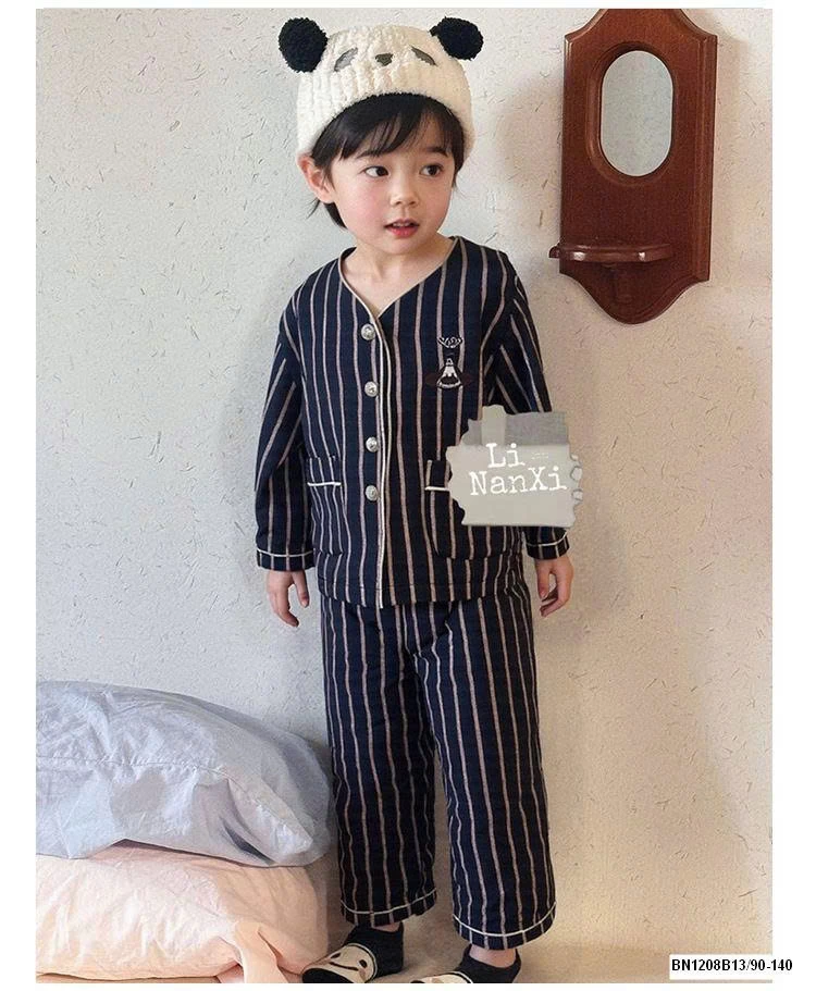 SET PIJAMA KẺ SỌC CHO BÉ