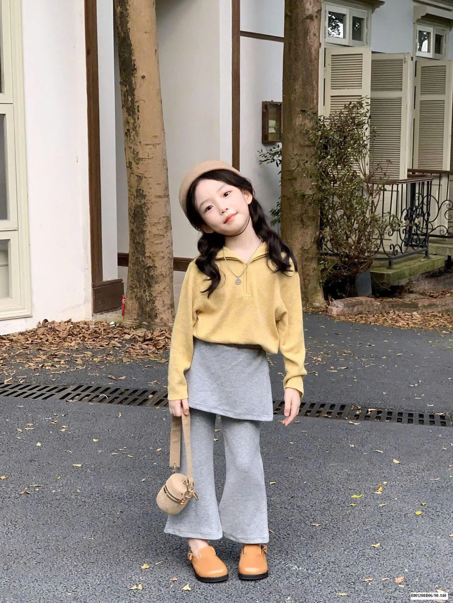 SET ÁO LEN MIX QUẦN ỐNG LOE