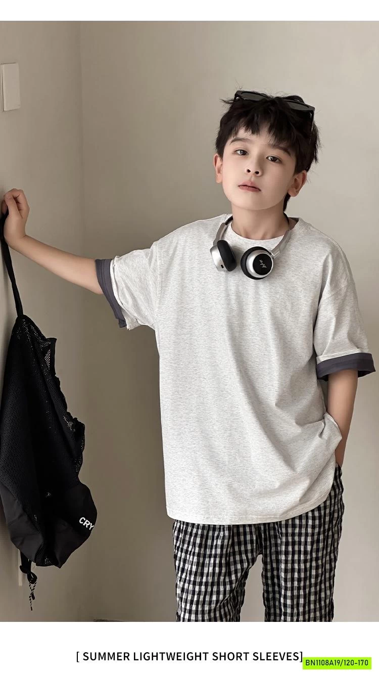 ÁO THUN CỔ TRÒN TRƠN MÀU SZ ĐẠI