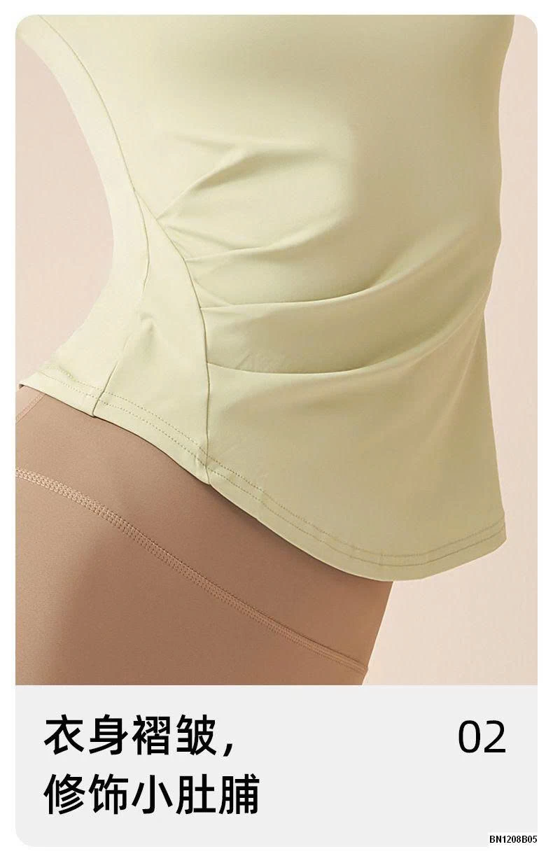 ÁO TẬP BO EO CỔ CHỮ V