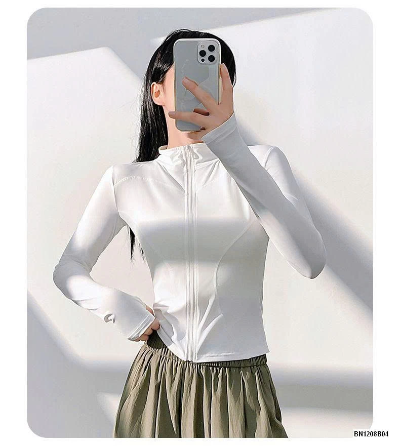 ÁO KHOÁC TẬP KÉO KHÓA