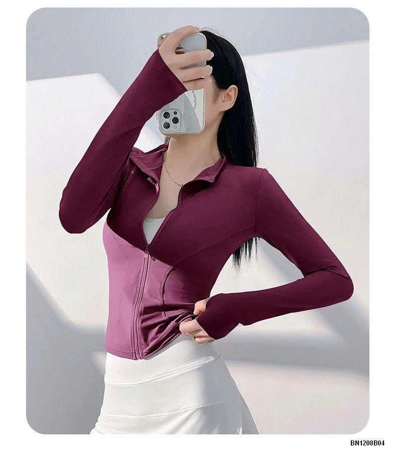 ÁO KHOÁC TẬP KÉO KHÓA