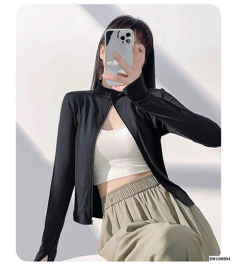 ÁO KHOÁC TẬP KÉO KHÓA