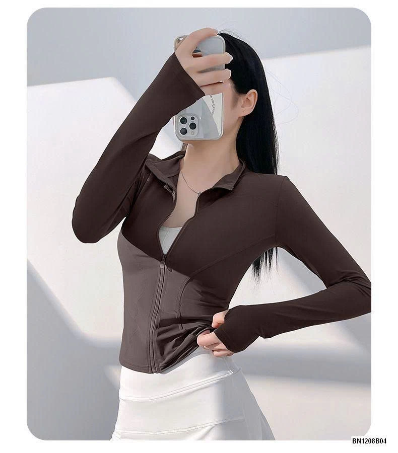 ÁO KHOÁC TẬP KÉO KHÓA