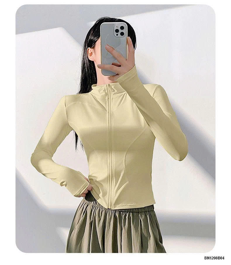 ÁO KHOÁC TẬP KÉO KHÓA