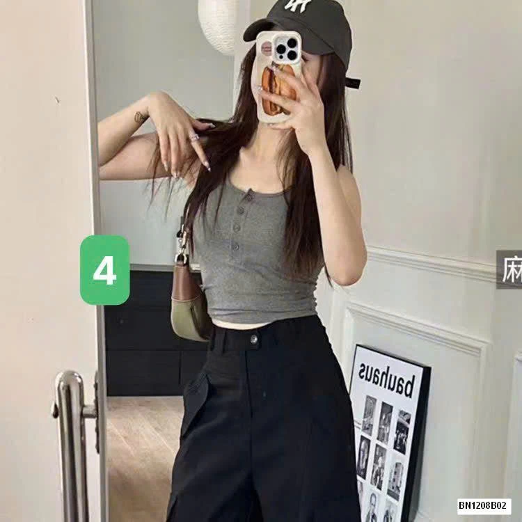 ÁO BA LỖ NỮ KÈM BRA