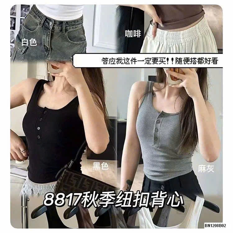 ÁO BA LỖ NỮ KÈM BRA