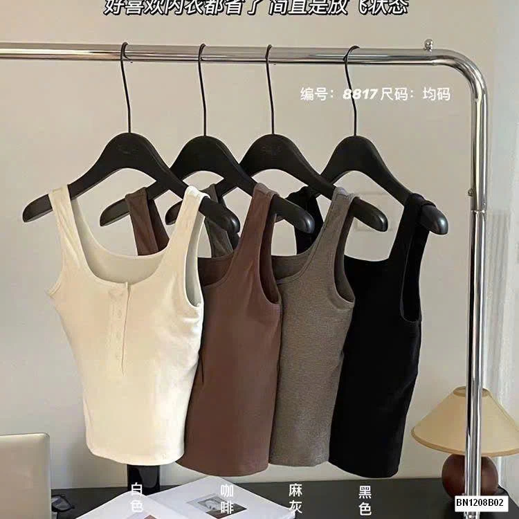 ÁO BA LỖ NỮ KÈM BRA