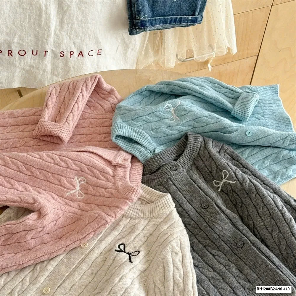 ÁO LEN CARDIGAN XOẮN THỪNG