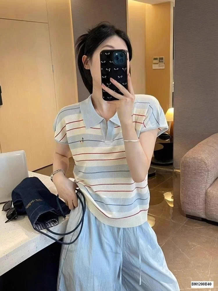 ÁO POLO KẺ NGANG MÙA HÈ