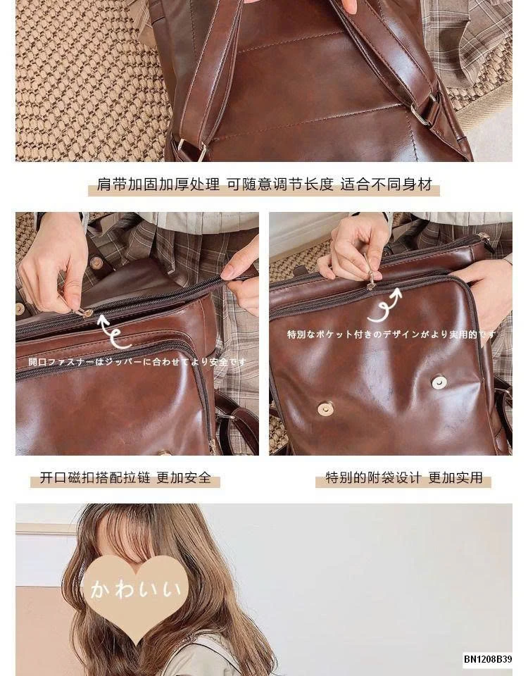 BALO DA THỜI TRANG NÂU