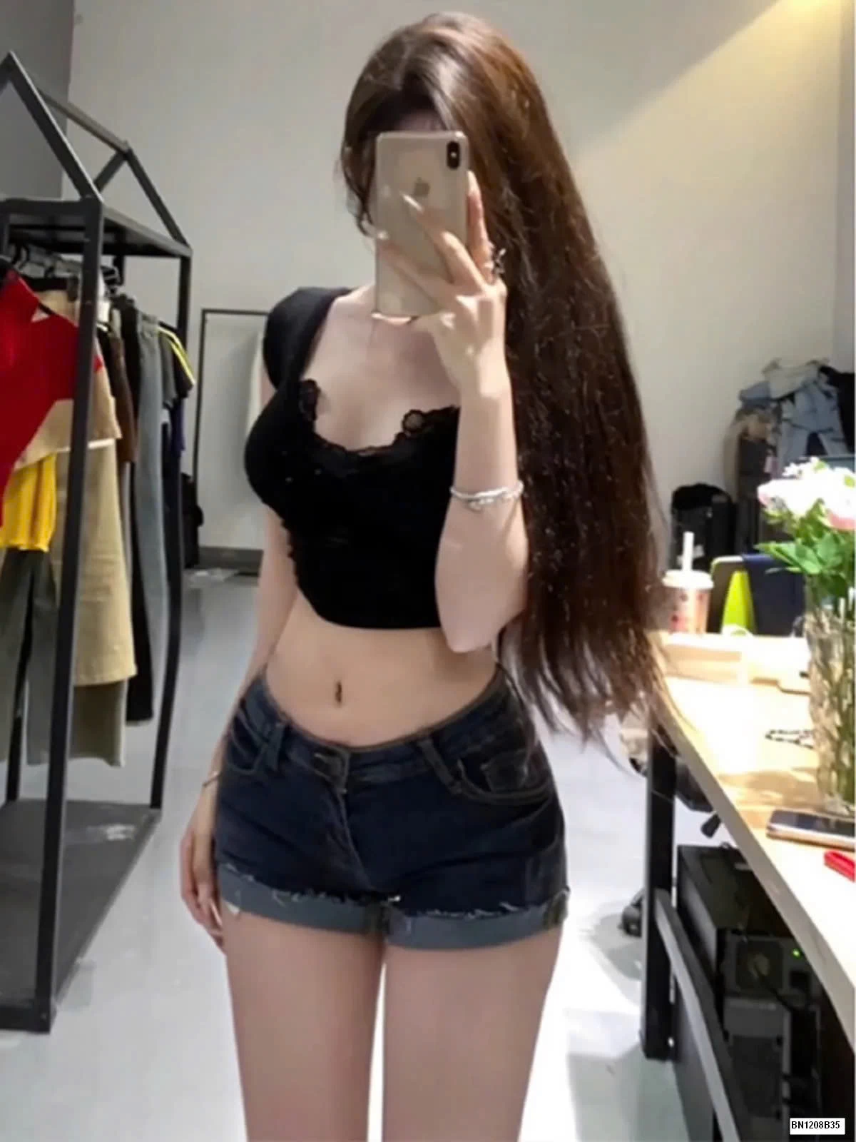 QUẦN SHORT JEAN DÁNG NGẮN