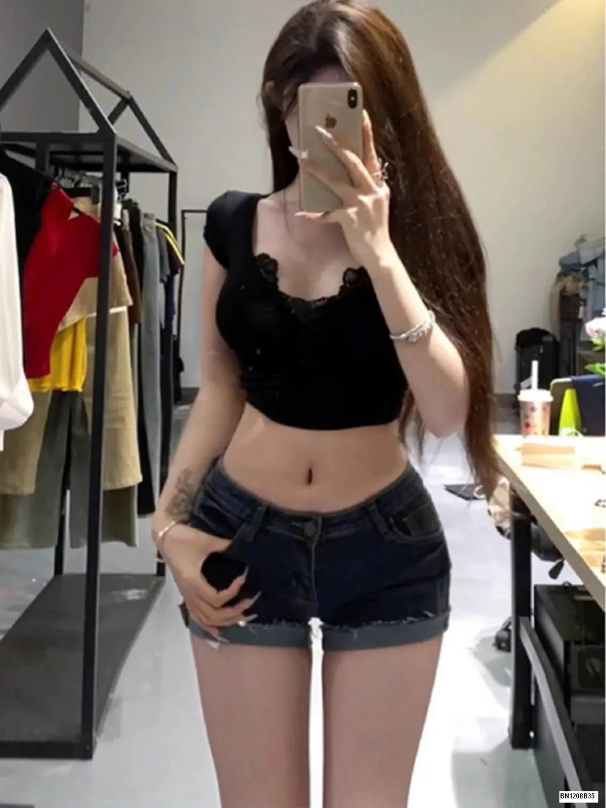 QUẦN SHORT JEAN DÁNG NGẮN