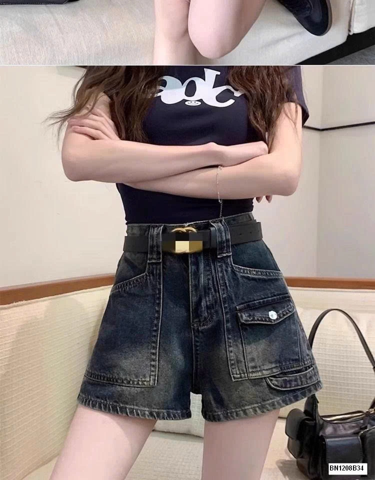 QUẦN SHORT JEAN TÚI HỘP