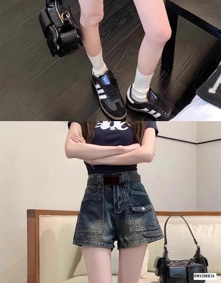 QUẦN SHORT JEAN TÚI HỘP