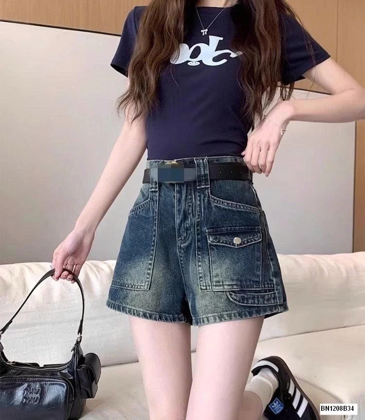 QUẦN SHORT JEAN TÚI HỘP
