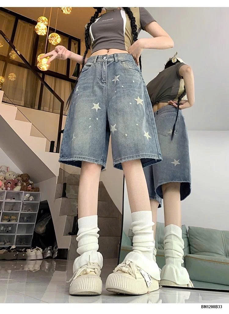 QUẦN SHORT JEAN TÚI RÁCH