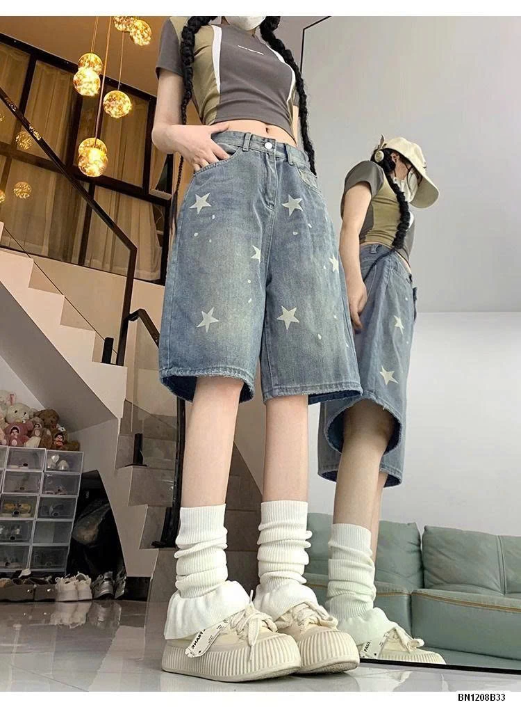 QUẦN SHORT JEAN TÚI RÁCH