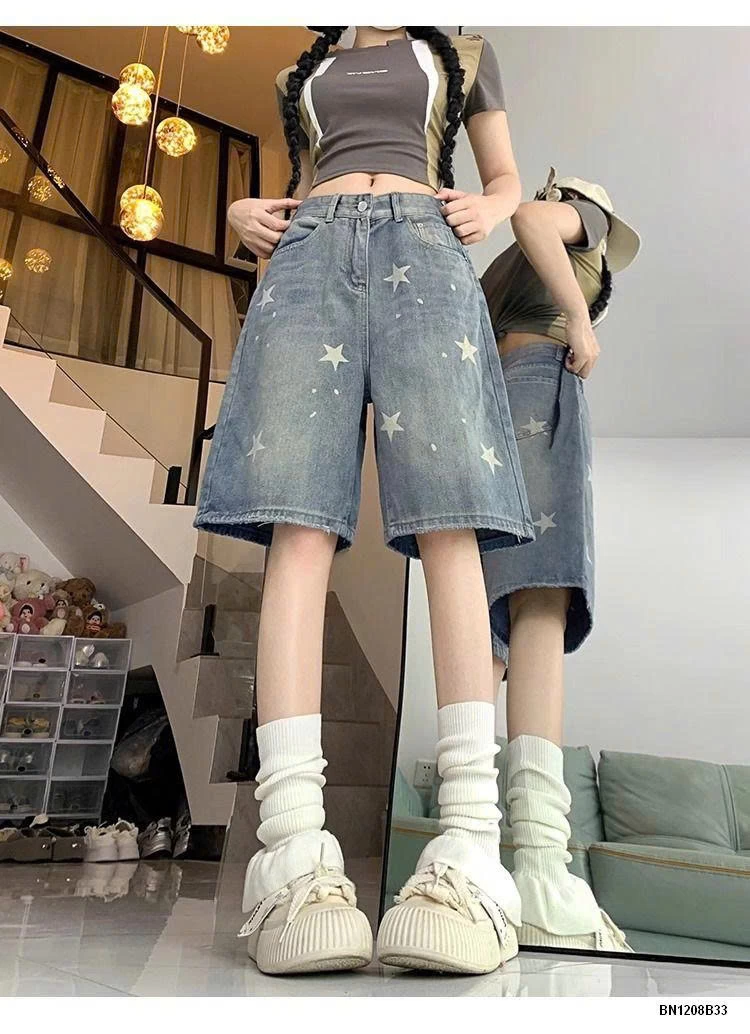 QUẦN SHORT JEAN TÚI RÁCH