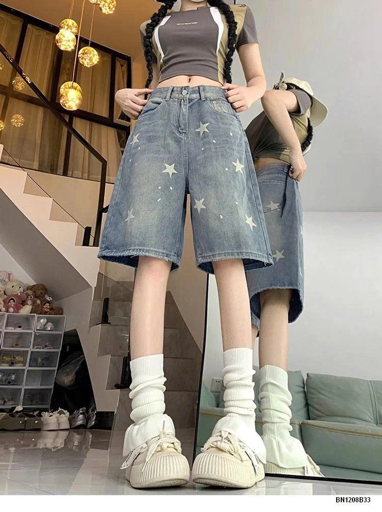 QUẦN SHORT JEAN TÚI RÁCH