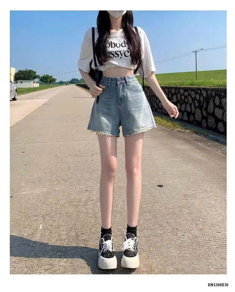 QUẦN SHORT JEAN TÚI RÁCH