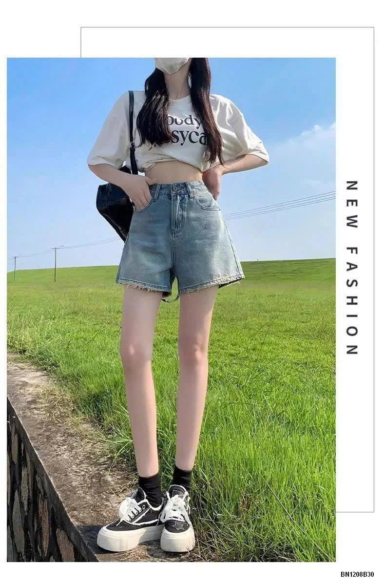 QUẦN SHORT JEAN TÚI RÁCH