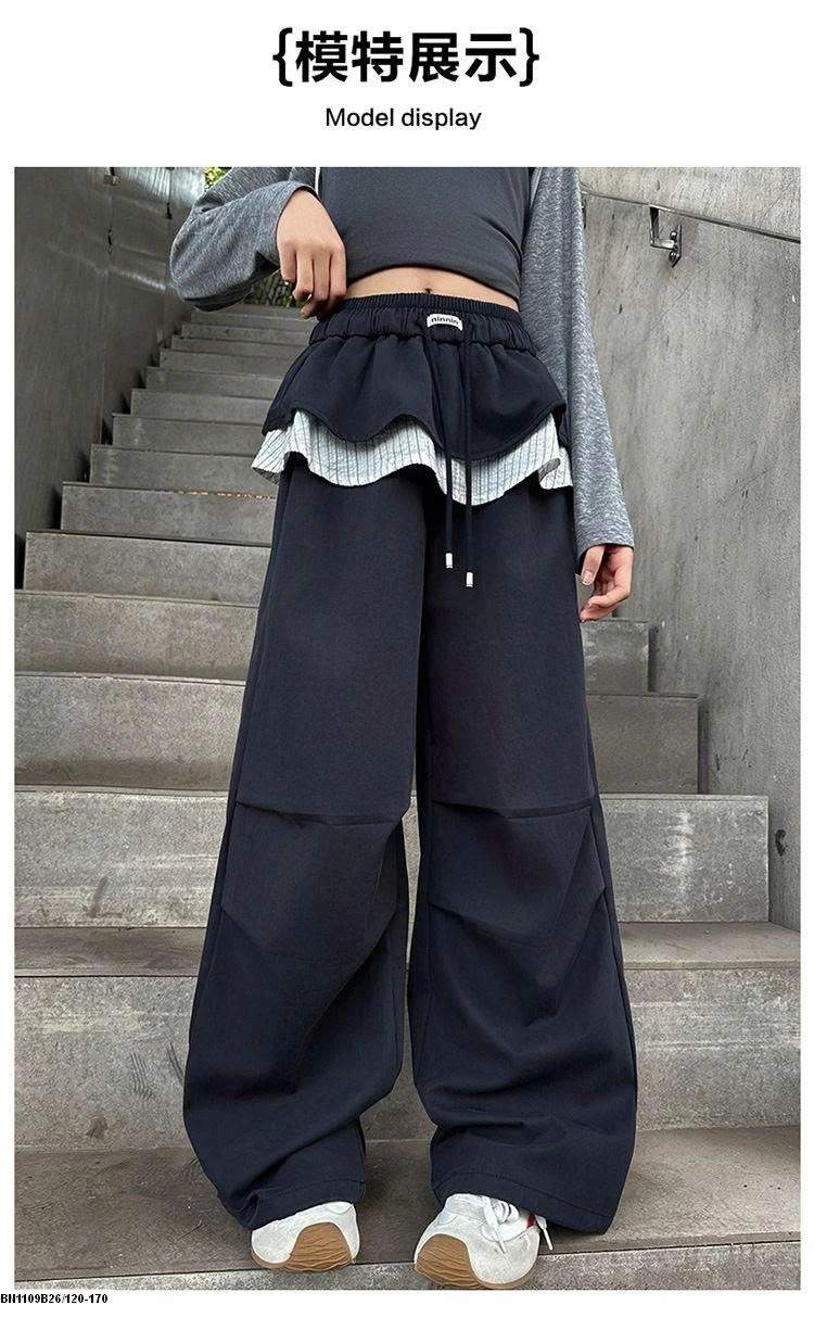 QUẦN SUÔNG CẠP PHỐI BÈO BÉ GÁI