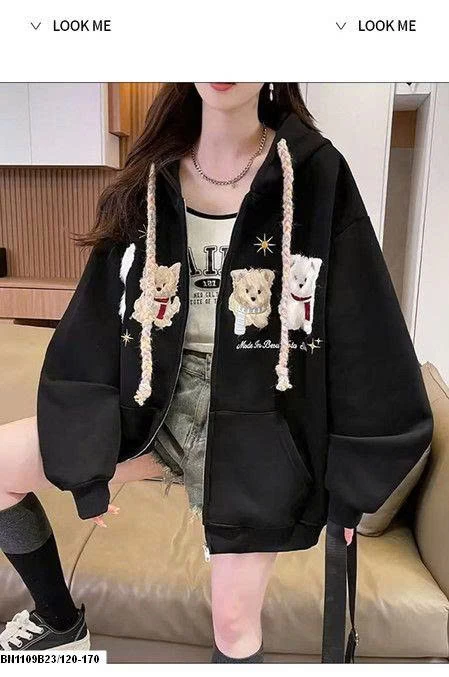 ÁO KHOÁC NỈ CÚN