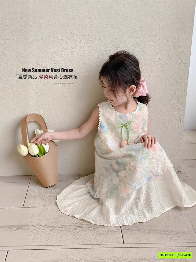 VÁY SƯỜN XÁM HOA