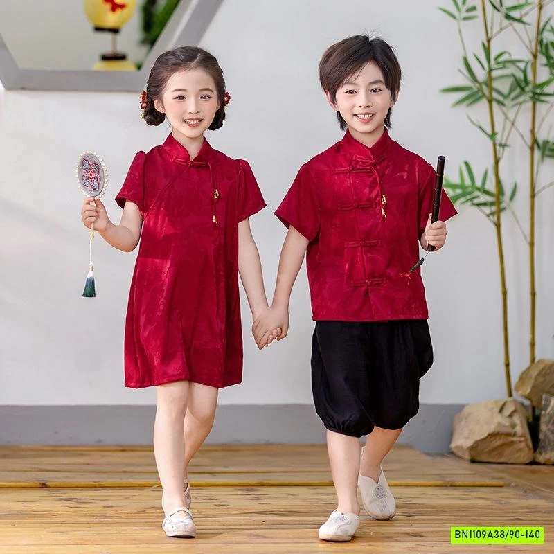 COUPLE SƯỜN XÁM ĐỎ