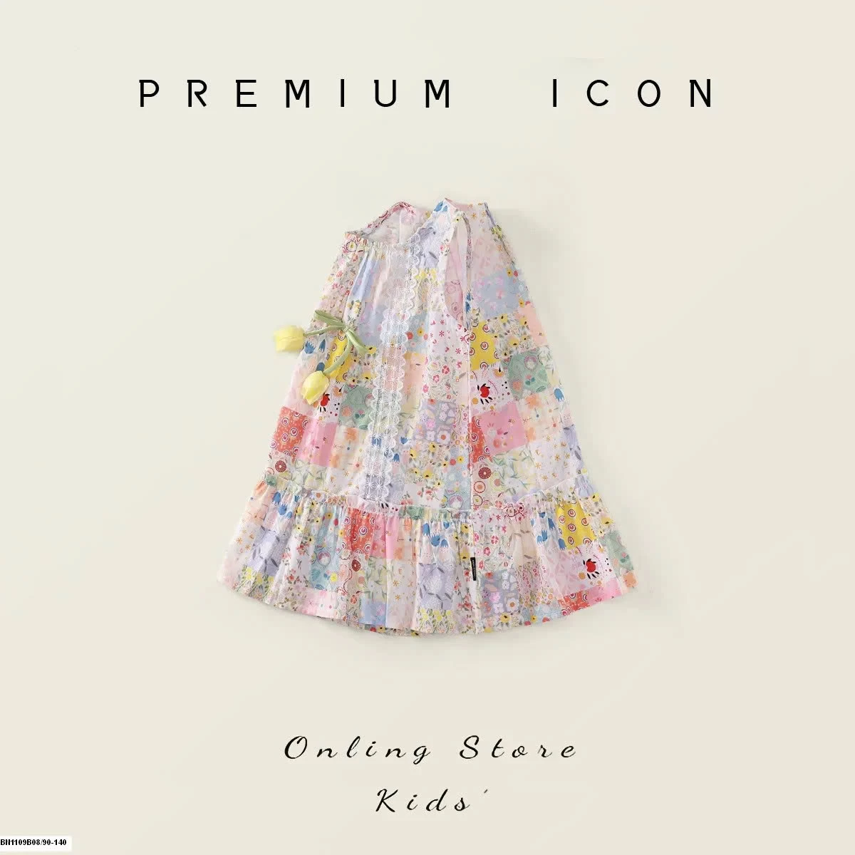 ĐẦM HOA STAS NÁCH PREMIUM