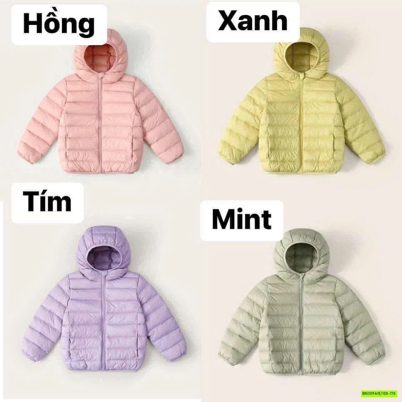 KHOÁC PHAO LÔNG VŨ SIÊU NHẸ