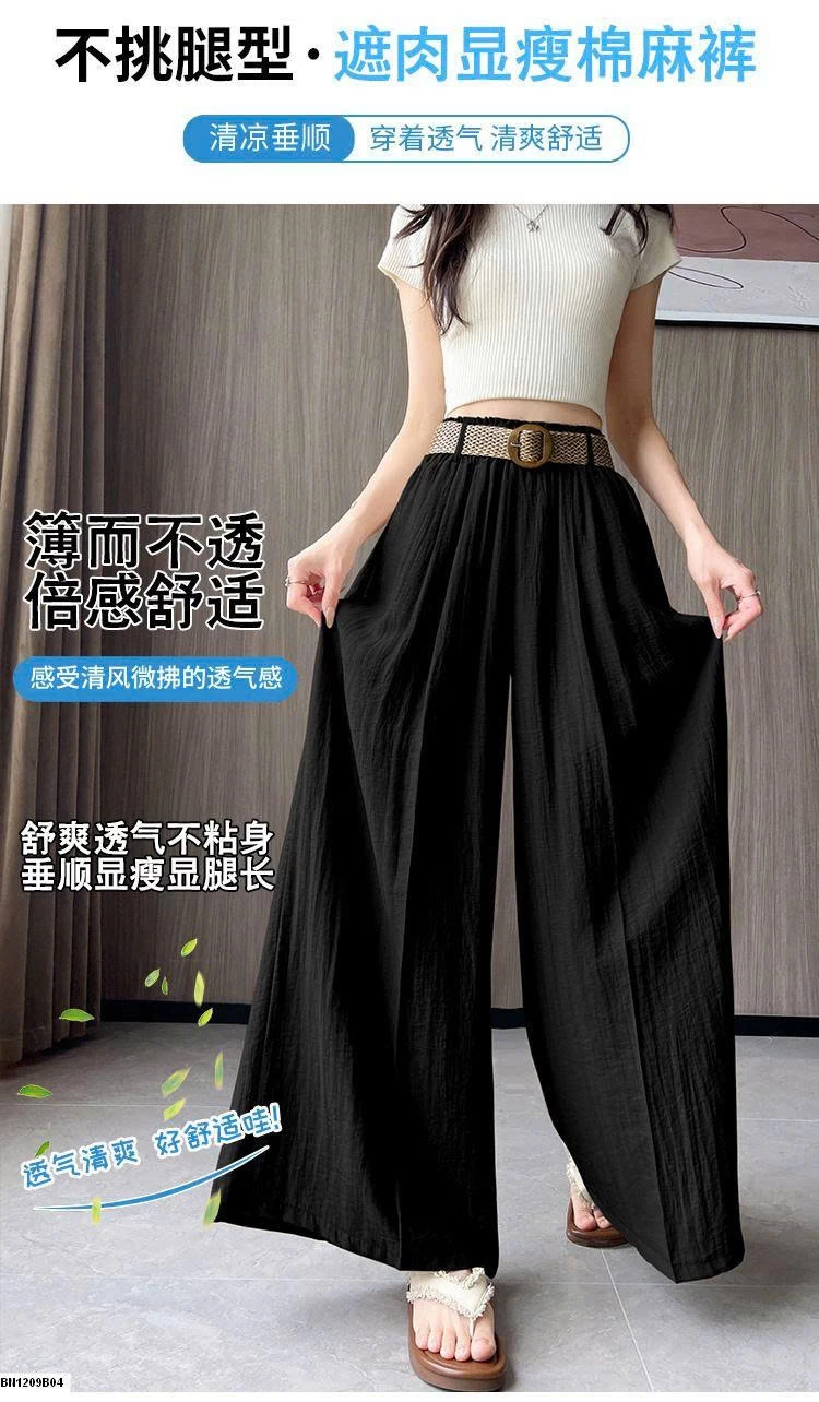 QUẦN ỐNG RỘNG CHO NỮ