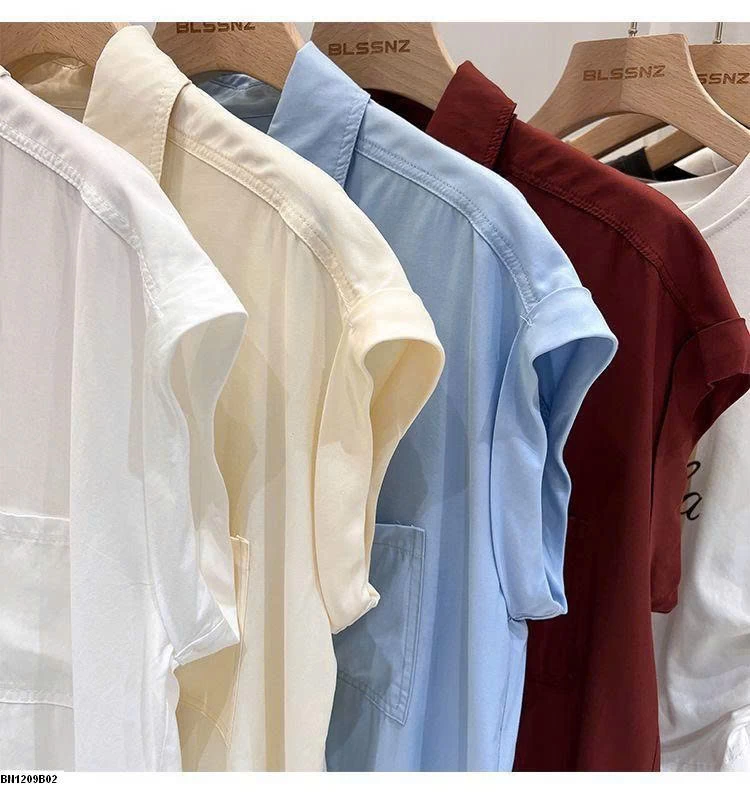 ÁO SƠ MI TAY HẾN