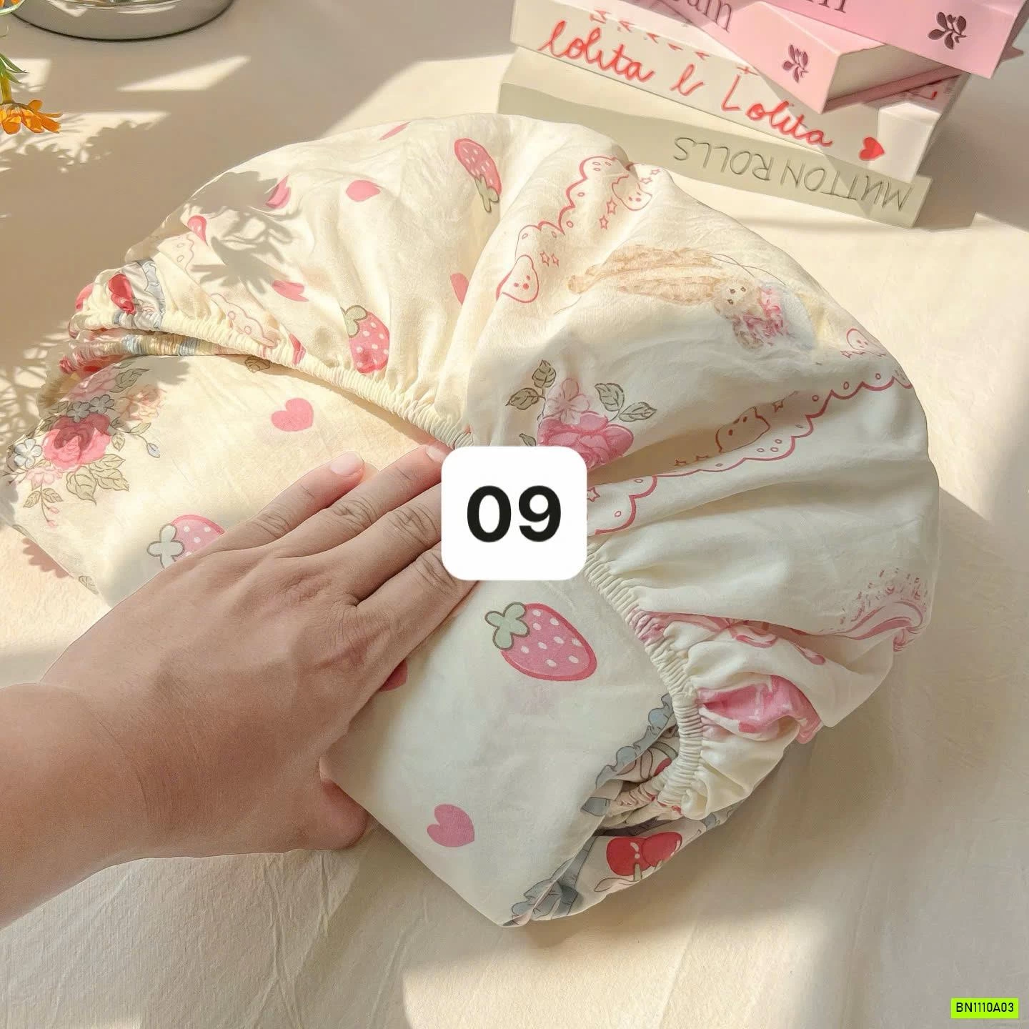 BST GA GIƯỜNG COTTON DỄ THƯƠNG