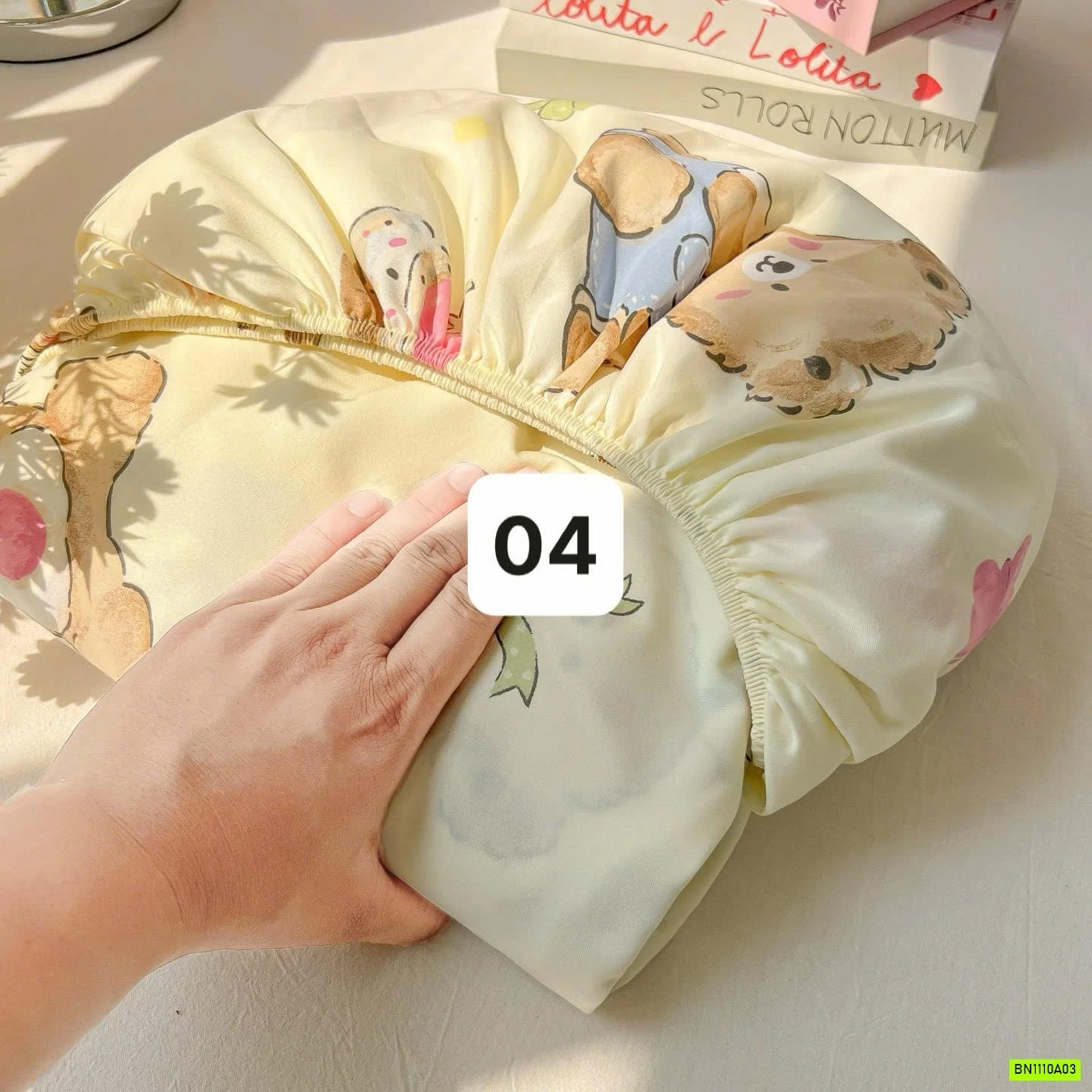 BST GA GIƯỜNG COTTON DỄ THƯƠNG