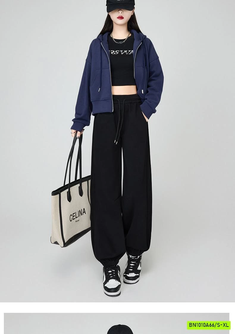 QUẦN NỈ BO GẤU VIỀN DỌC BÊN