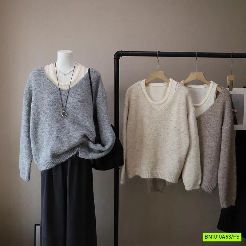 ÁO LEN 2 LỚP RỚT VAI