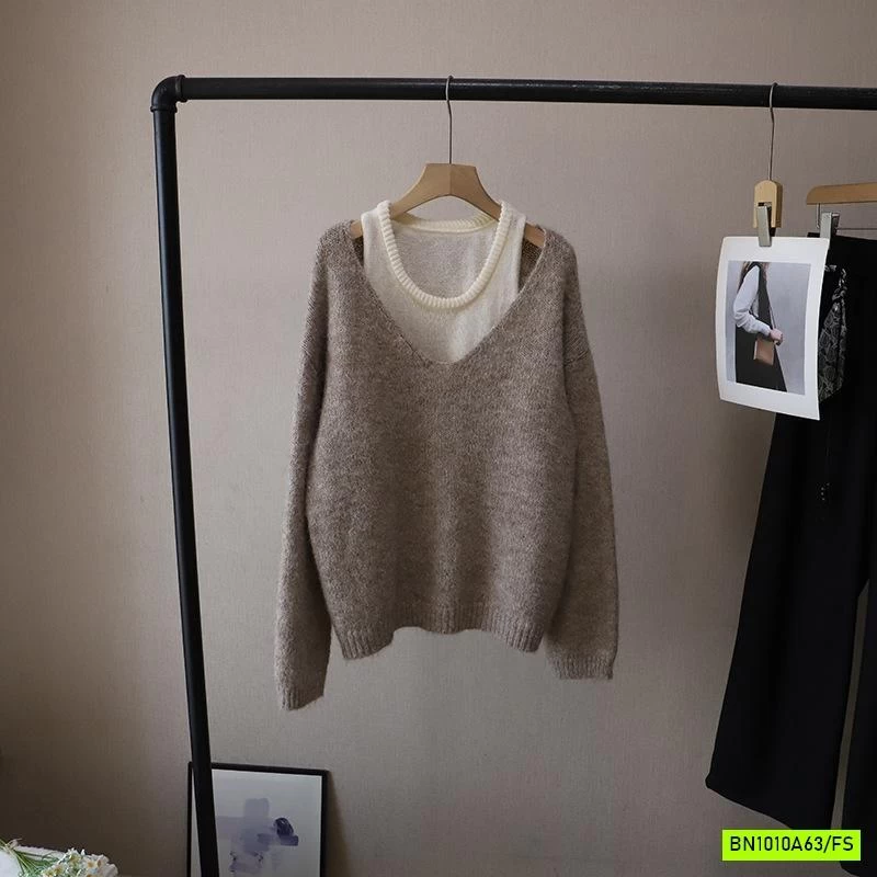 ÁO LEN 2 LỚP RỚT VAI