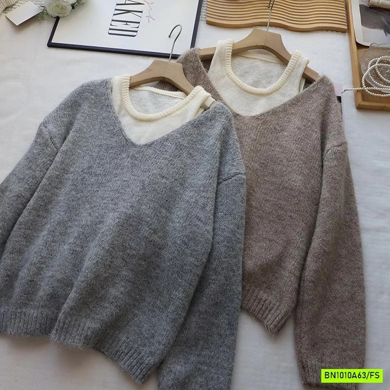 ÁO LEN 2 LỚP RỚT VAI