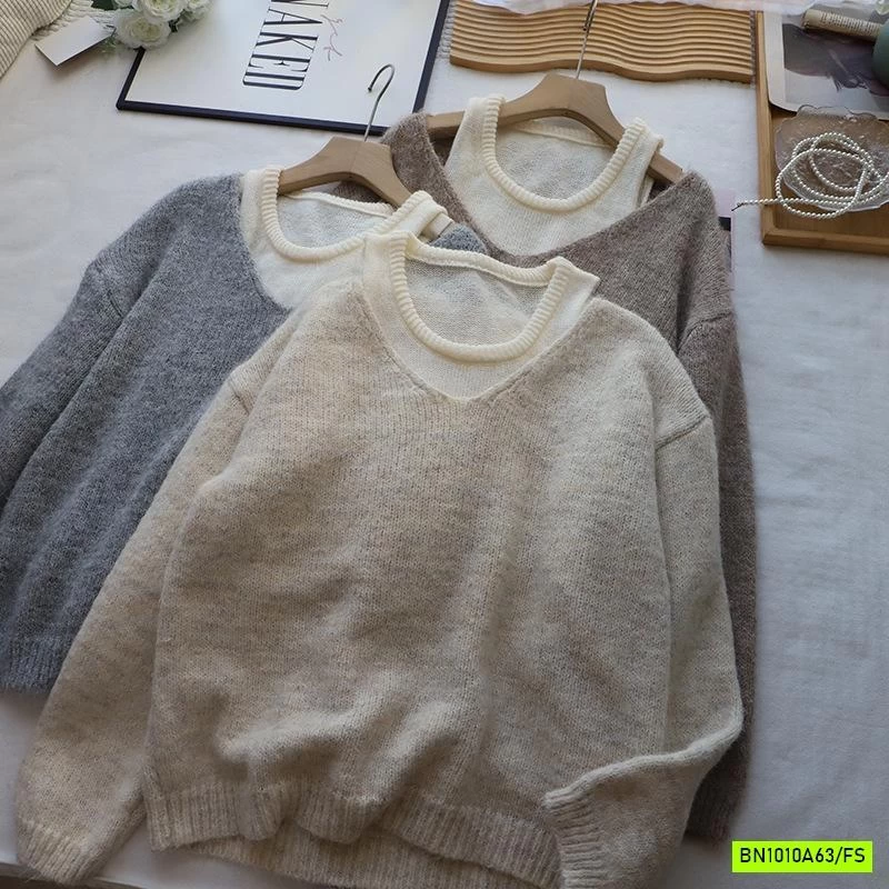 ÁO LEN 2 LỚP RỚT VAI