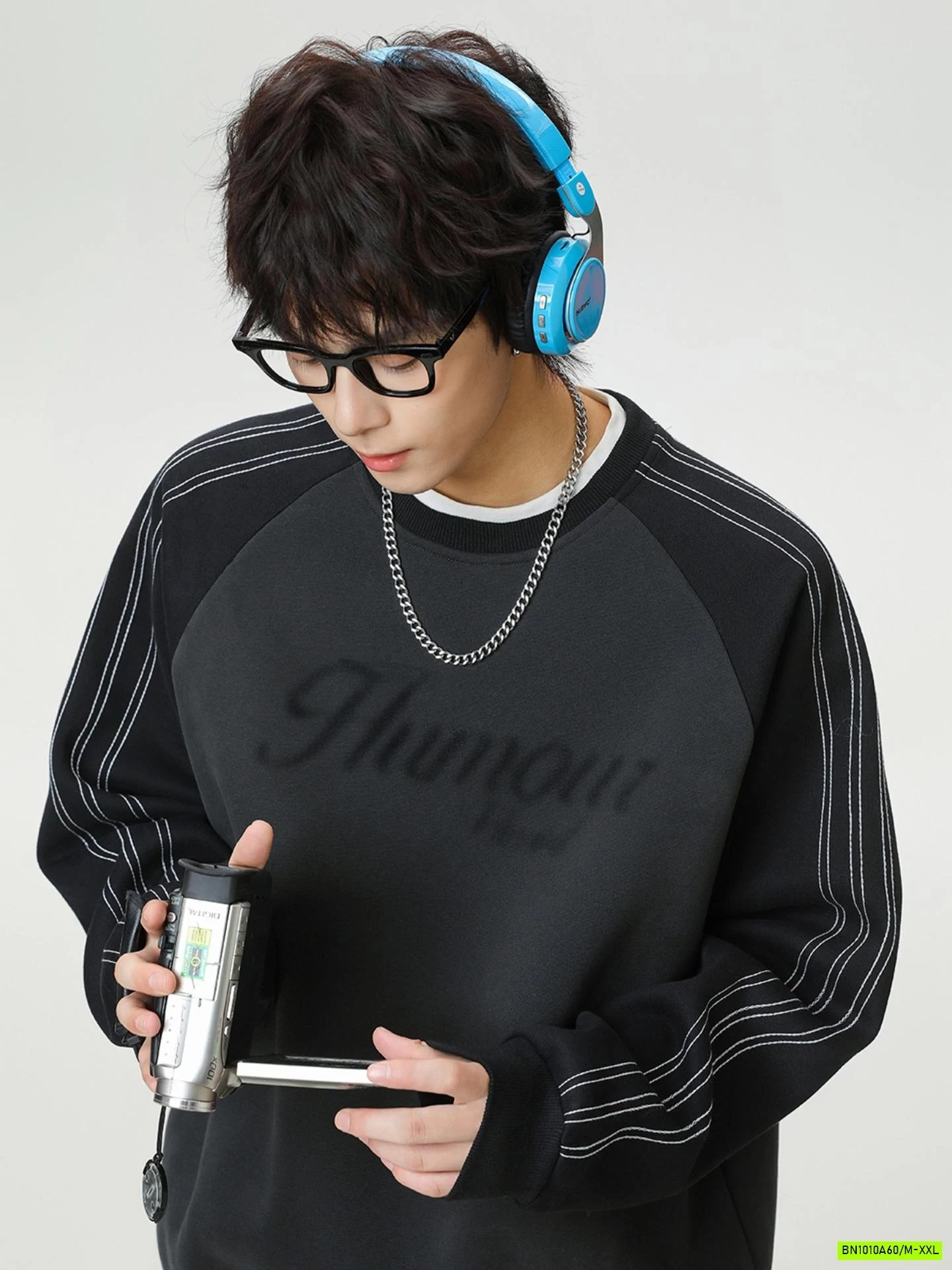 ÁO NỈ ÉP NAM PHỐI MÀU TAY