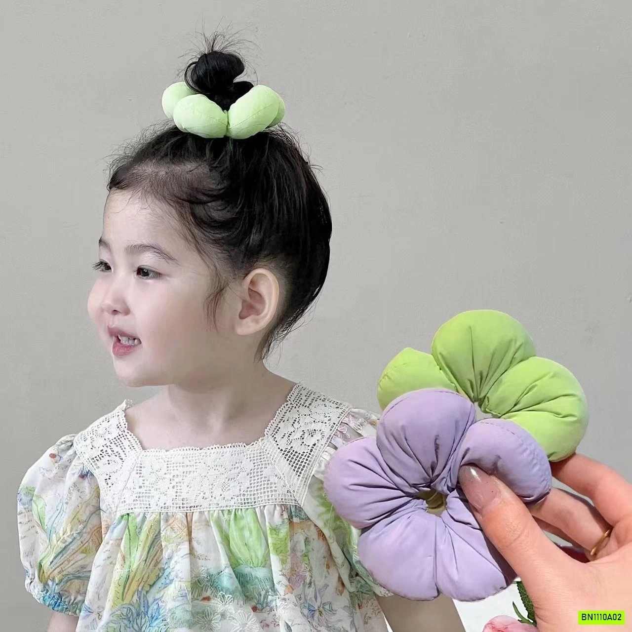 COMBO 4 BUỘC TÓC BÔNG HOA