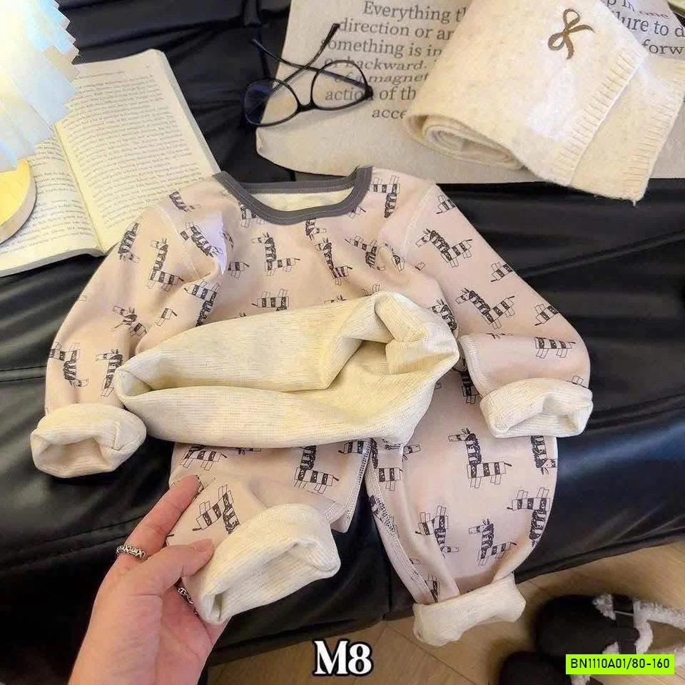 SÉT BỘ LÓT NỈ HỌA TIẾT