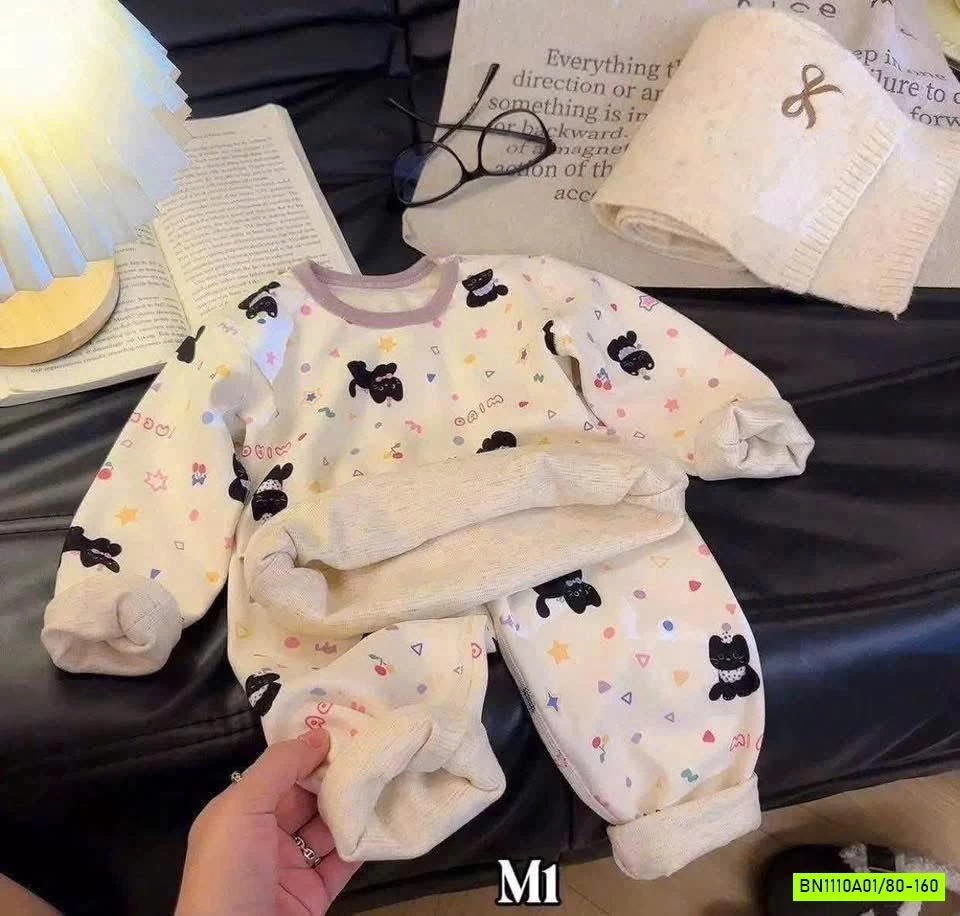 SÉT BỘ LÓT NỈ HỌA TIẾT