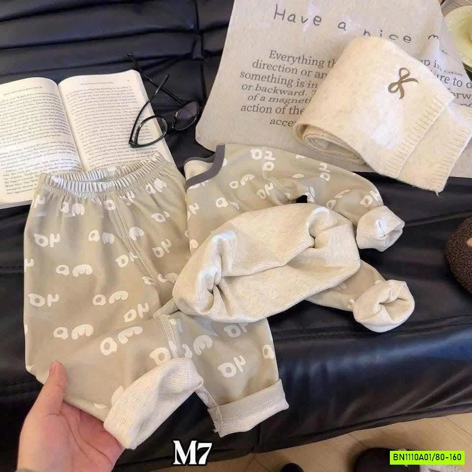 SÉT BỘ LÓT NỈ HỌA TIẾT