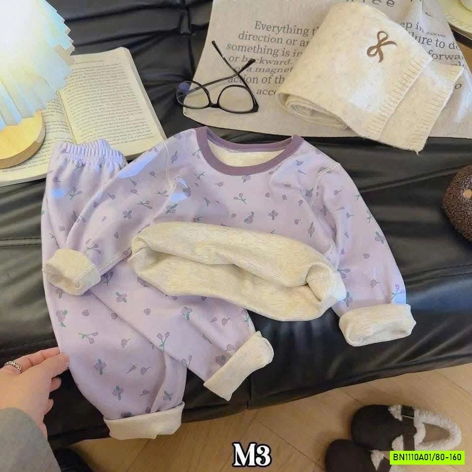 SÉT BỘ LÓT NỈ HỌA TIẾT